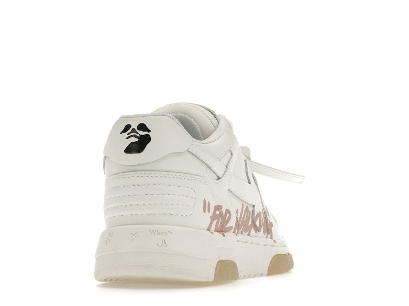 OFF-WHITE Out Of Office For Walking White Pink (Women's)