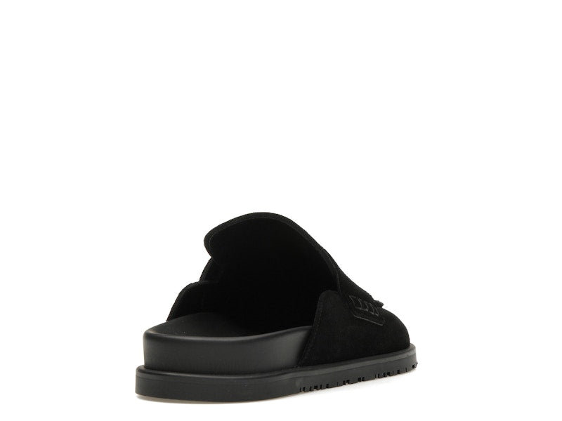 Hermes Go Mule Noir Suede Calkfskin (Men's)