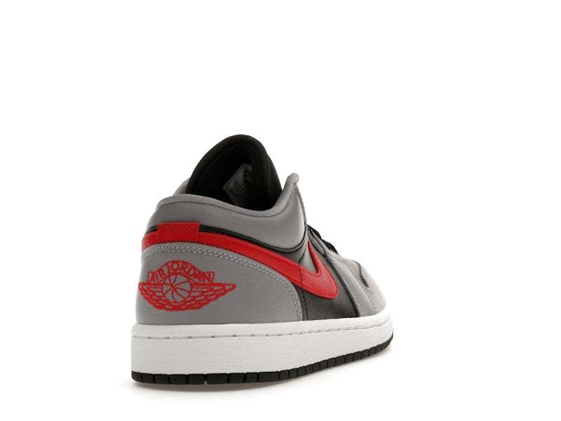 Jordan 1 Low Cement Grey Fire Red (Women's)