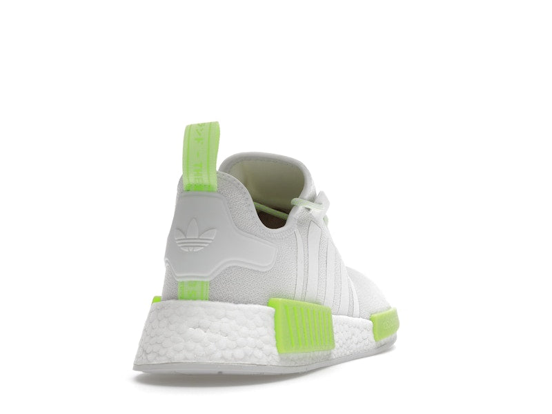 adidas NMD R1 Crystal White Solar Green