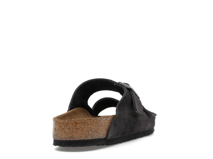Birkenstock Arizona Soft Footbed Suede Velvet Grey