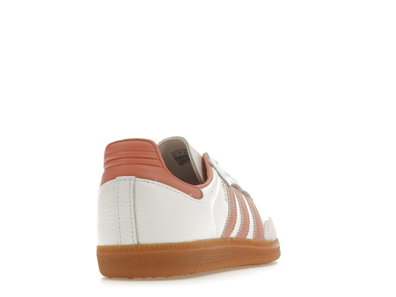 adidas Samba OG White Wonder Clay Gum (Women's)
