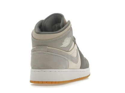 Jordan 1 Mid SE Coconut Milk Particle Grey (GS)