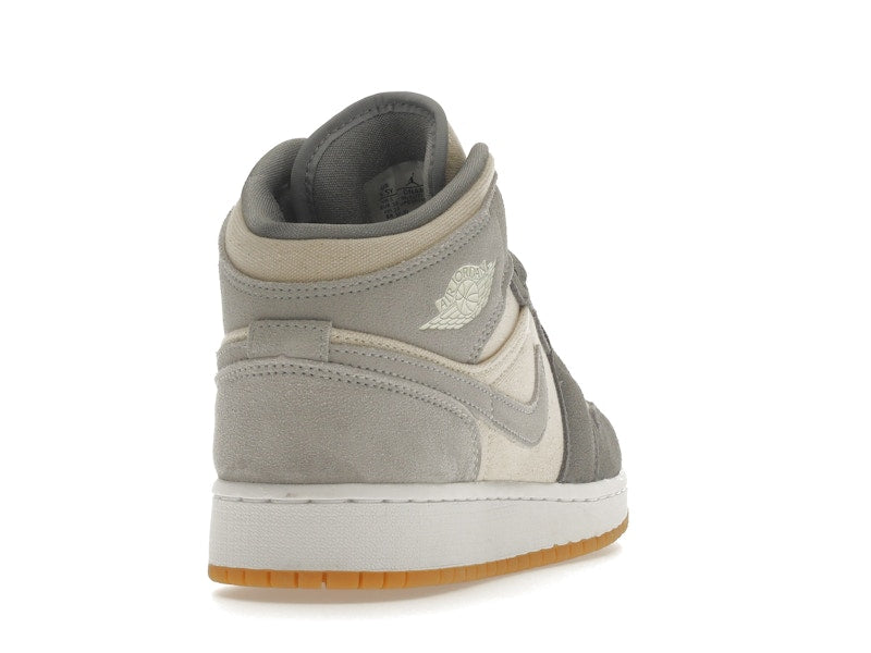 Jordan 1 Mid SE Coconut Milk Particle Grey (GS)