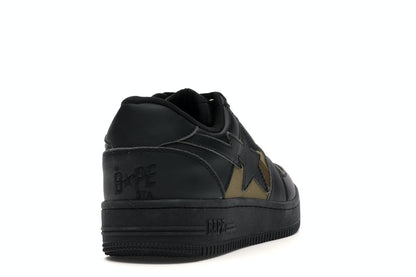 Bape 1st Camo Bape Sta Low Black
