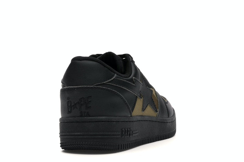 Bape 1st Camo Bape Sta Low Black