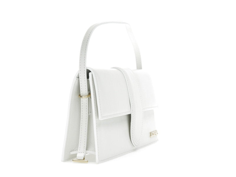 Jacquemus Le Bambino Long Shoulder Bag White