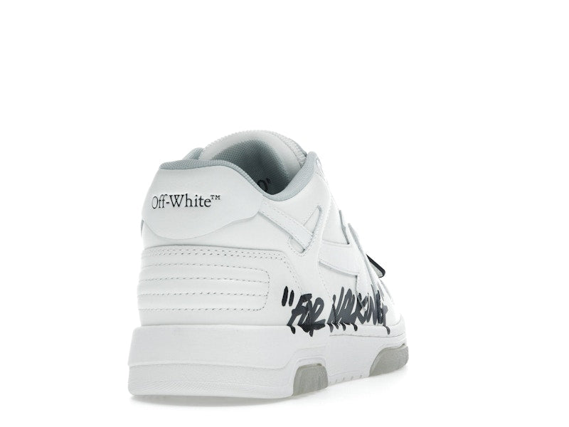 OFF-WHITE Out Of Office OOO Low Tops For Walking White
