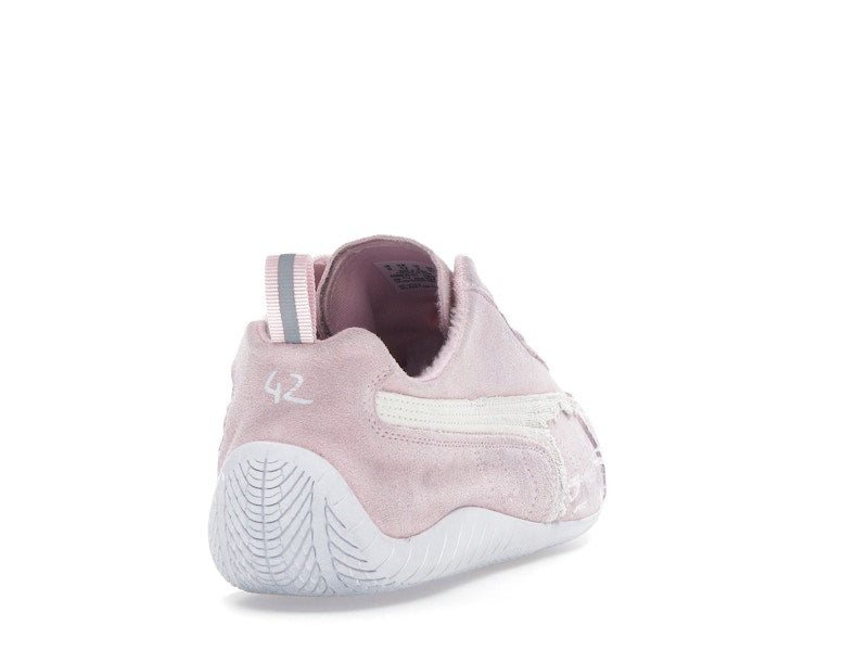 Balenciaga x Puma Speedcat Suede Distressed Pink White