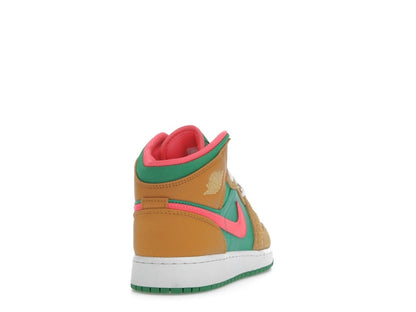 Jordan 1 Mid SE Chutney Lucky Green (GS)