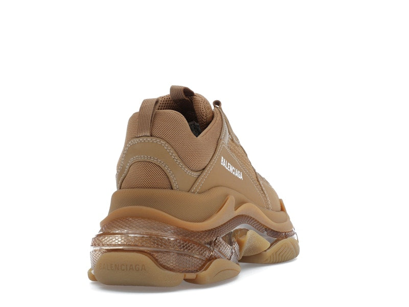 Balenciaga Triple S Clear Sole Light Camel (Women's)