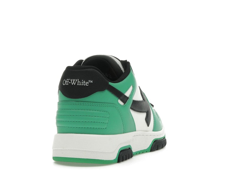 OFF-WHITE Out Of Office "OOO" Low Tops Green Black
