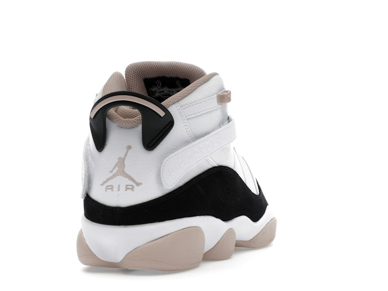 Jordan 6 Rings White Fossil Stone Black