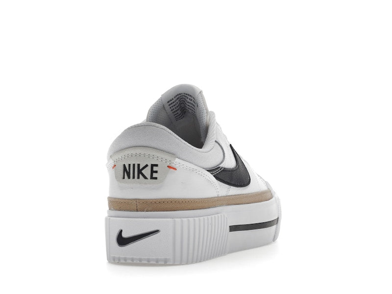 Nike Court Legacy Lift White Black (Women's)