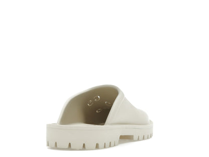 Gucci Slip-on Sandal Cut Out Monogram Mystic White