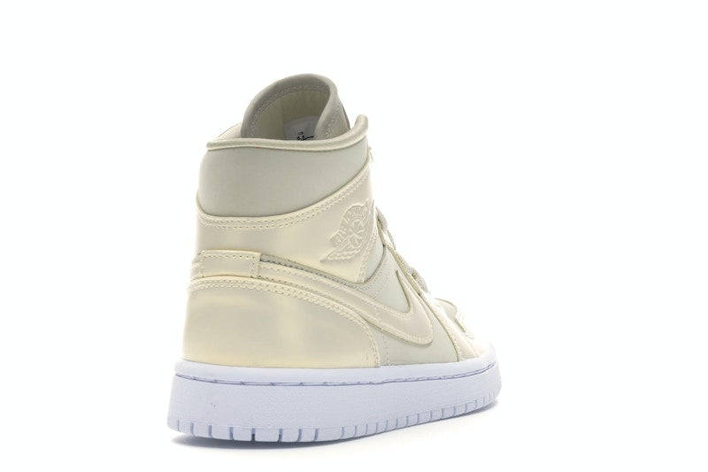 Jordan 1 Mid Goose Feather Yellow (Women's)