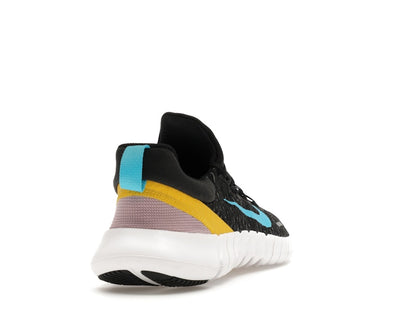 Nike Free Run 5.0 Dark Smoke Grey Vivid Sulfur Chlorine Blue