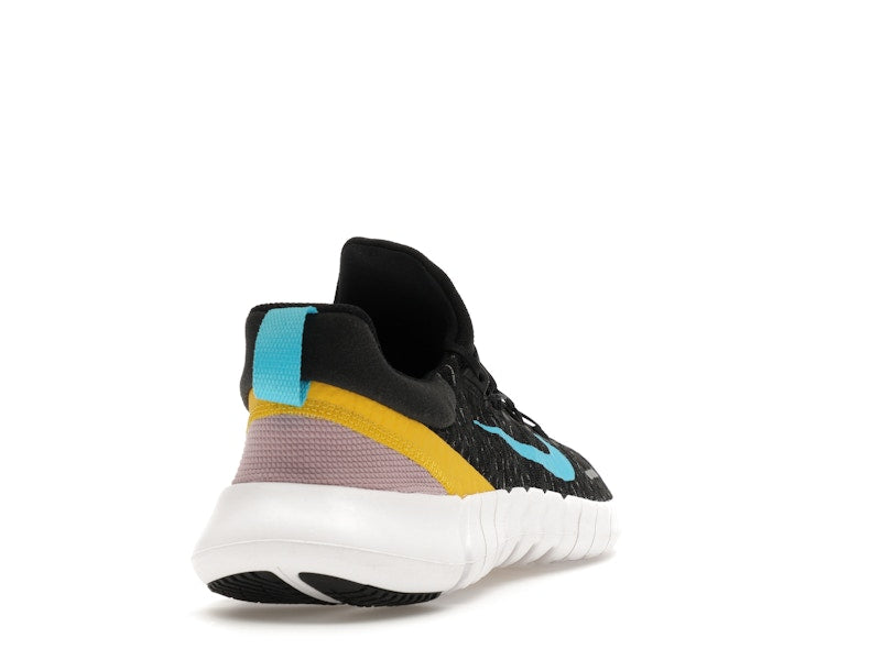 Nike Free Run 5.0 Dark Smoke Grey Vivid Sulfur Chlorine Blue