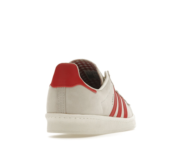 adidas Campus 80s Off White Collegiate Red