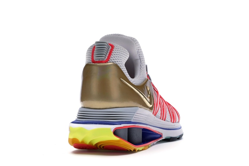 Nike Shox Gravity Vast Grey Metallic Gold