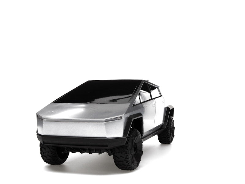 Hot Wheels x Tesla Cybertruck 1:10 Scale RC Car (2021 Version w/ Cyberquad)
