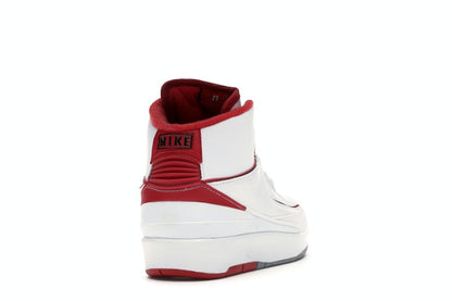 Jordan 2 Retro White Red (2014) (GS)