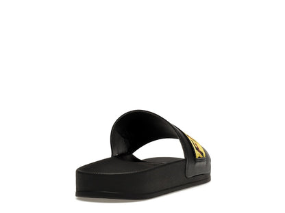 OFF-WHITE Industrial Belt Slides Black Yellow