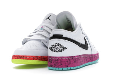 Jordan 1 Low Multi-Color Midsoles White (GS)