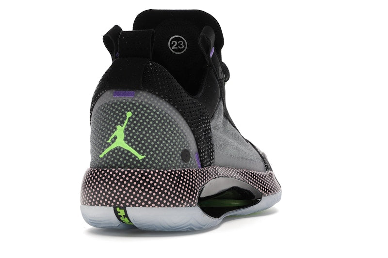 Jordan XXXIV Low Black Vapor Green Bleached Coral