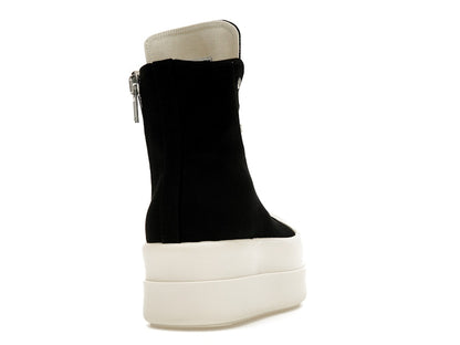 Rick Owens DRKSHDW Mega Bumper Sneaks Black White (Women's)