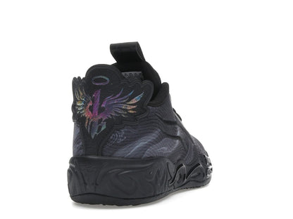 Puma LaMelo Ball MB.04 Lo Team Black Dark Amethyst
