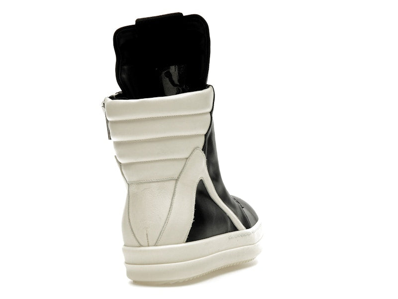 Rick Owens Strobe Geobasket High Black Milk