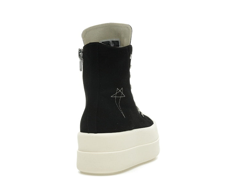 Rick Owens Hollywood DRKSHDW Double Bumper High Black Pearl Milk (Women's)
