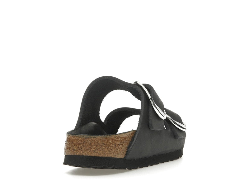 Birkenstock Arizona Big Buckle Oiled Leather Black (Women's)