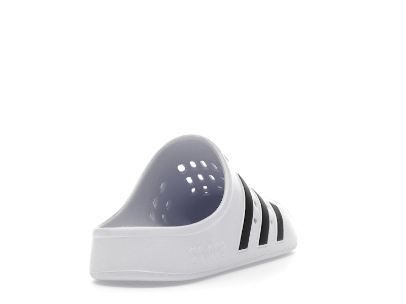 adidas Adilette Clog White Black