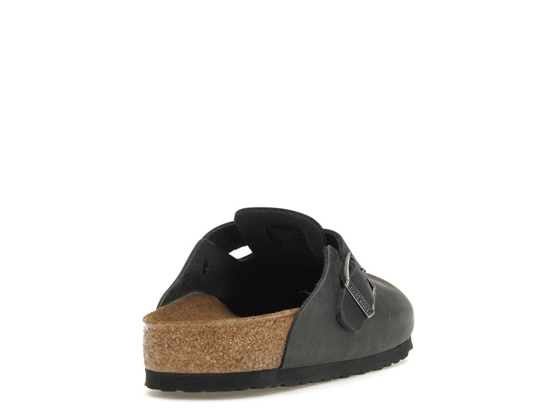 Birkenstock Boston Oiled Leather Black