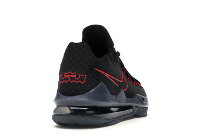 Nike LeBron 17 Low Black Red Dark Grey