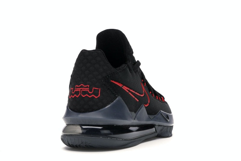 Nike LeBron 17 Low Black Red Dark Grey
