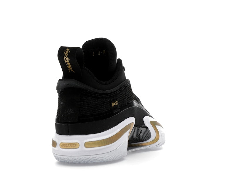 Jordan 36 Low PF Black Gold (White Sole)