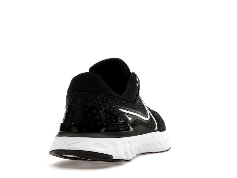 Nike React Infinity Run Flyknit 3 Black White