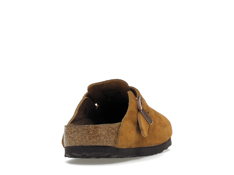Birkenstock Boston Soft Footbed Suede Mink