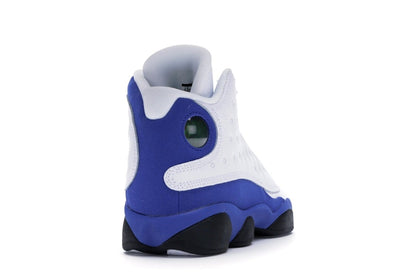 Jordan 13 Retro White Hyper Royal Black (GS)