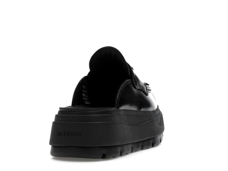 Jordan Mule Black Metallic Silver (Women's)