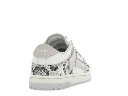 AMIRI Skel Top Low Snake Alabaster