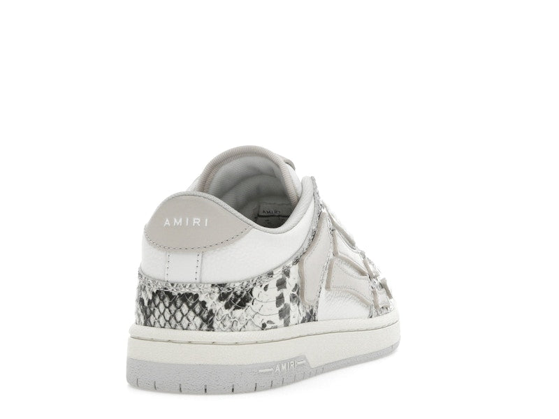 AMIRI Skel Top Low Snake Alabaster