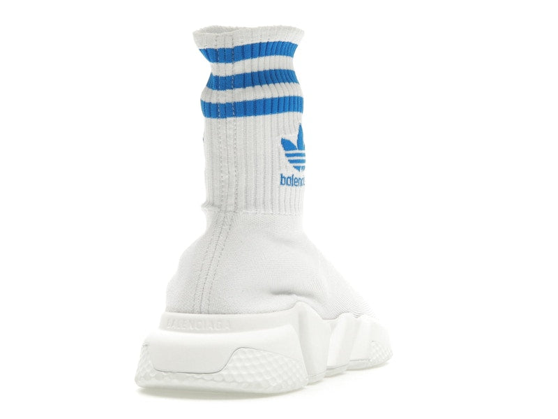 Balenciaga x adidas Speed Trainer White Blue