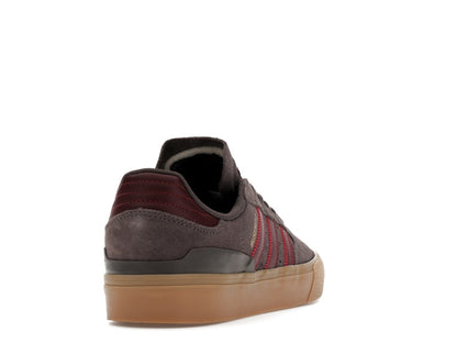 adidas Busenitz Vulc II Charcoal Shadow Red Gum