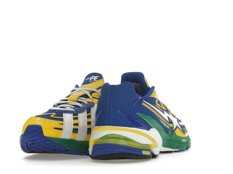 adidas Orketro Bape Yellow Blue Green