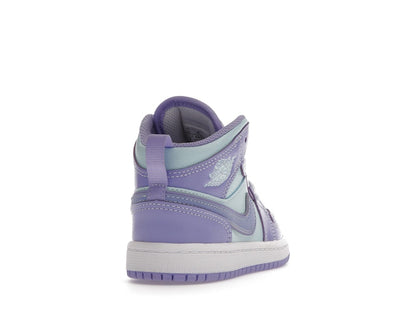 Jordan 1 Mid Purple Aqua (PS)