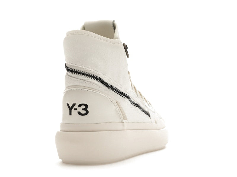 adidas Y-3 Ajatu Court High Core White Orbit Grey Cream White
